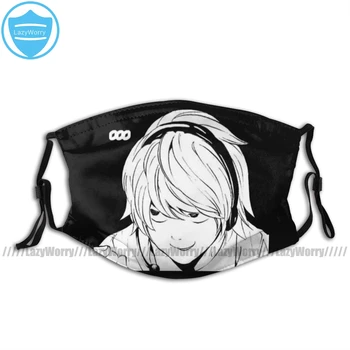 

Death Note Mouth Face Mask Neeheehee Facial Mask Funny Kawai with 2 Filters for Adult