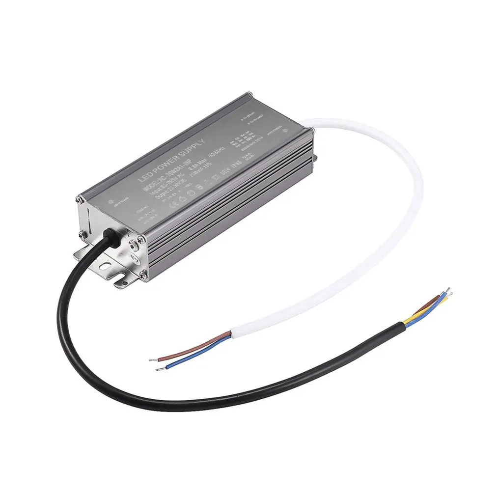 Durable Input 85-265VAC 0.98Amax Output 23-35VDC 2100mA 70W Waterproof IP65 LED Lighting Constant Current Power Supply | Освещение