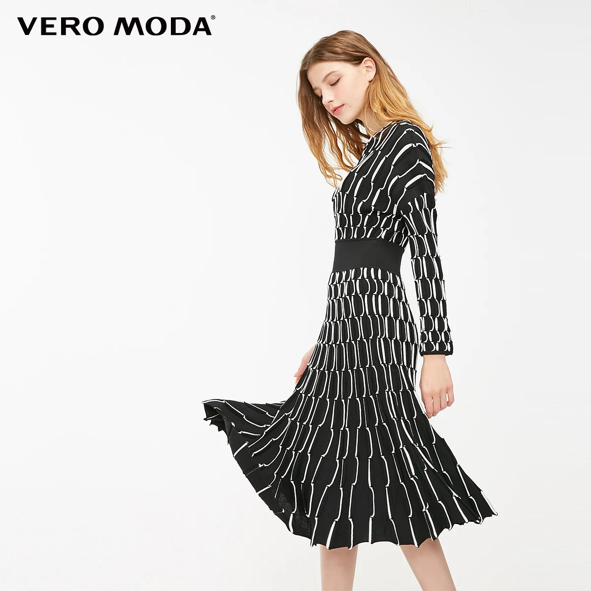 Vero Moda женское платье с объемной окантовкой на талии | 319146510