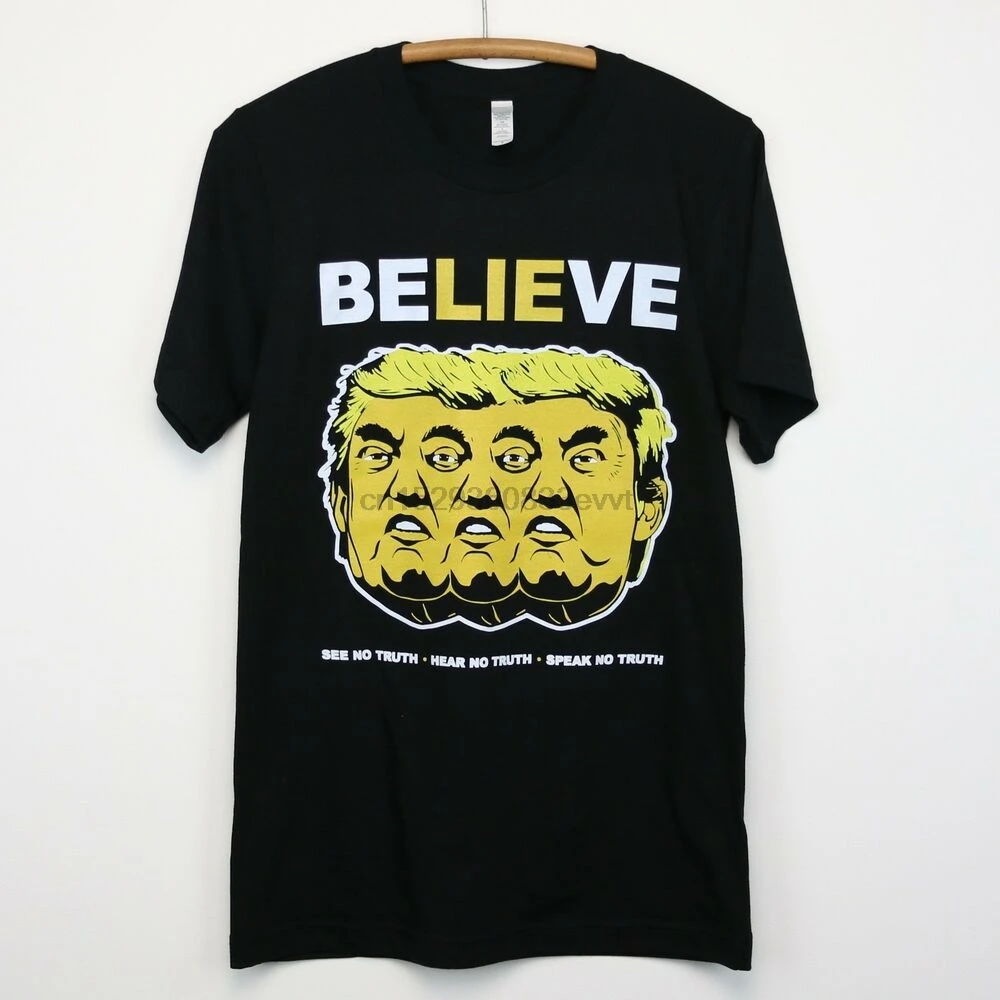 Donald Trump Shirt Liar in Chief BeLIEve Anti President Political tshirt Funny |