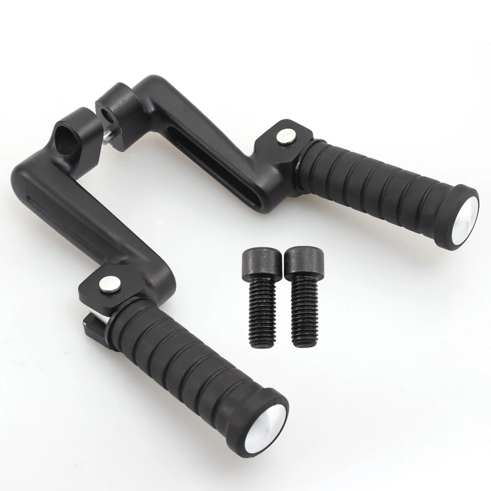 Motorcycle Foot Pegs & Pedal Pads Rear Passenger Foot Peg Footrest Aluminum For Indian Chief