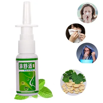 

20ml Sinusitis Health Care Nasal Congestion Itch Nose Rhinitis Chronic Herb Spray Medical Relief