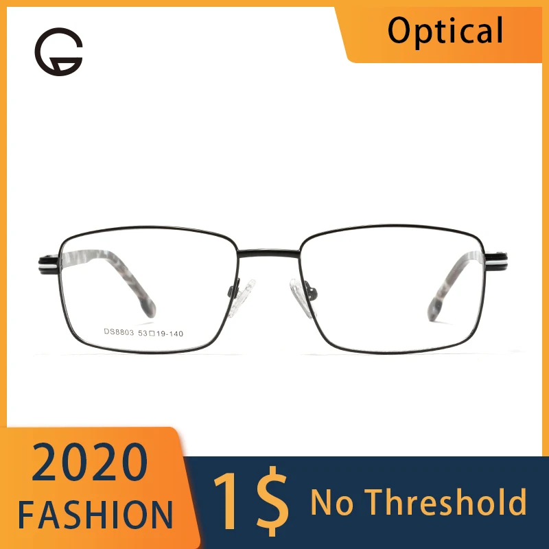 

Official Men Glasses Frame Spring Hinge Eyewear Acetate Temple Optical Prescription Glasses Vintage Eyeglasses Frame For Men