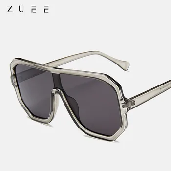 

ZUEE Oversized sunglasses Women Men Sunglasses Fashion Street Tool Eyewear Mirror Driving Party Vocation Cool Sunglasses