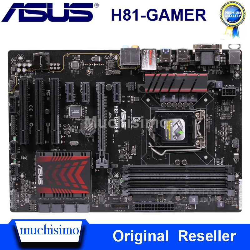 ^*Best Offers Asus H81-GAMER Motherbaord LGA 1150 Core i7/i5/i3 DDR3 16GB Intel H81 PCI-E 2.0 Original Desktop Asus H81 Mainboard 1150 Used ^*Best Offers Asus H81-GAMER Motherbaord LGA 1150 Core i7/i5/i3 DDR3 16GB Intel H81 PCI-E 2.0 Original Desktop Asus H81 Mainboard 1150 Used
