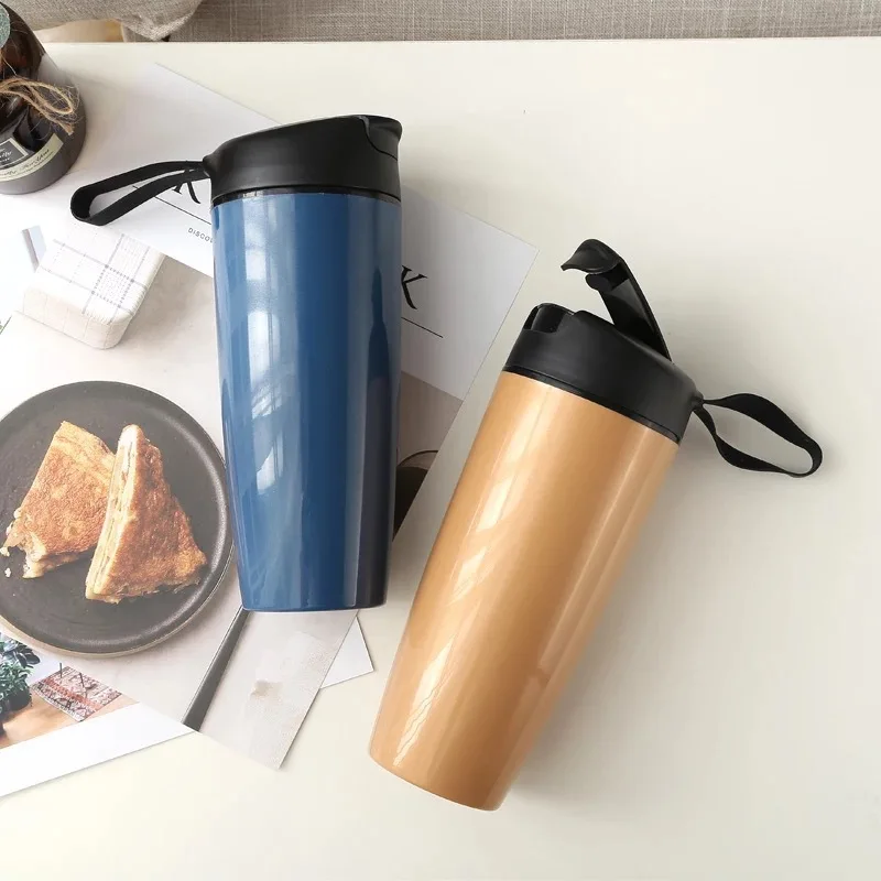 

Fashion Simple Ceramic Liner Mug Large Capacity Portable Car Tea Health Health Cup