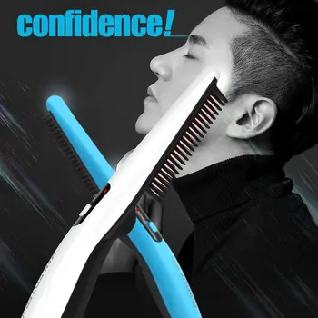 

Multifunctional Men'S And Women'S Styling Comb Straight Straight Dual-Use Short Hair Beard Curly Comb