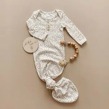 

Newborn Baby Boy Girl Autumn Clothes Romper Bodysuit Sleepwear Pyjamas Sleepsuit