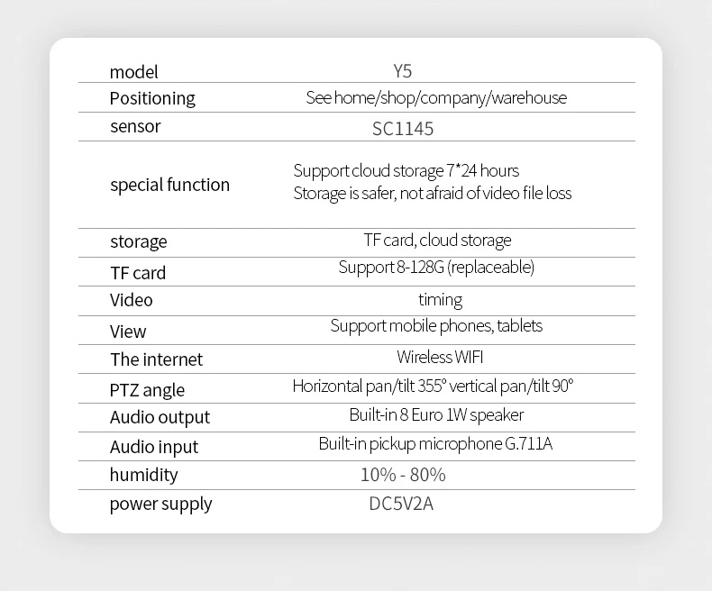 720/1080P PTZ Беспроводная мини ip-камера с функцией Обнаружения Движения инфракрасное ночное видение домашнее охранное наблюдение Wifi камера облачный сервис