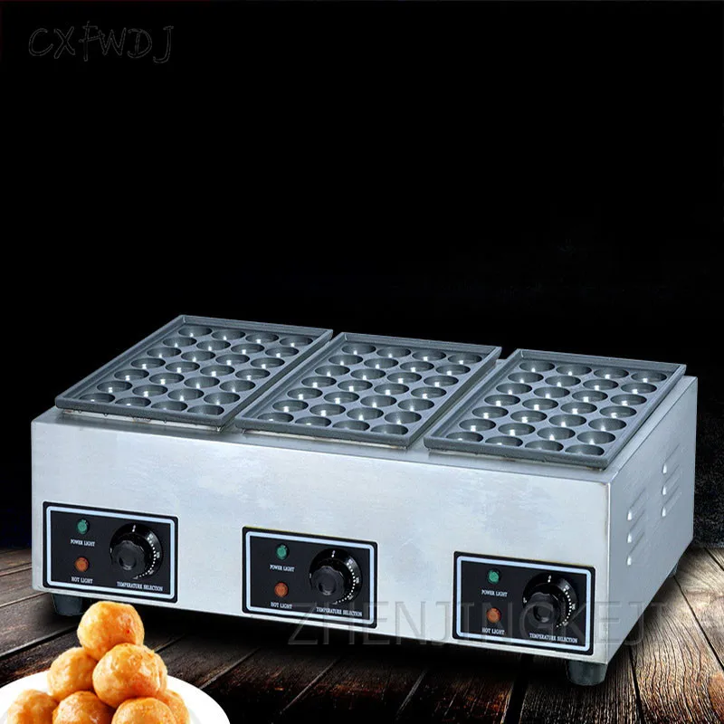 BS-60B Three Plate Electric Octopus Balls Furnace Octopus Balls Machine Small Balls Machine Leisure Snack Electric Stove