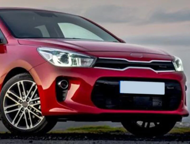 Автомобильная противотуманная фара в сборе для KIA RIO- передний бампер галогенная фара лампа дневного света с переключателем крышки