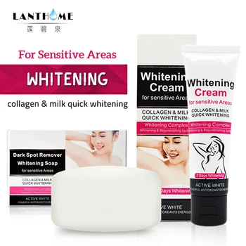 

2pcs Face and Body Whitening Cream Private Part Armpit Whitening Cream Pink Intimate Bleaching Cream Glutathione Skin Whitening