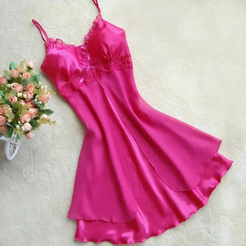 Модная Ночная Рубашка Camisola Vestidos Femininos ночная рубашка женская одежда сексуальное