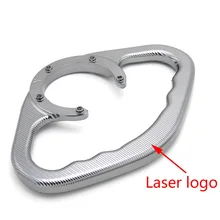 CNC мотоцикл пассажирский газовый топливный бак ручка поручень для SUZUKI GSR400 600 750 GSX-S750 GSX-S1000