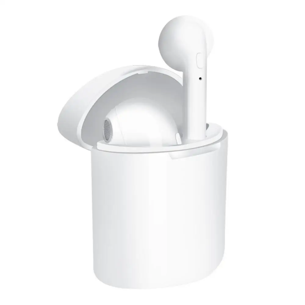 Мини беспроводные наушники Bluetooth 5,0 наушники стерео наушники гарнитура с зарядным устройством микрофон для всех смартфонов в ухо