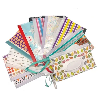 

Snap Strap Portable Baby Wet Wipes Box Wipes Container Eco-friendly Easy-carry Clamshell Cosmetic Cleaning Wipes Cases 23*13.5CM