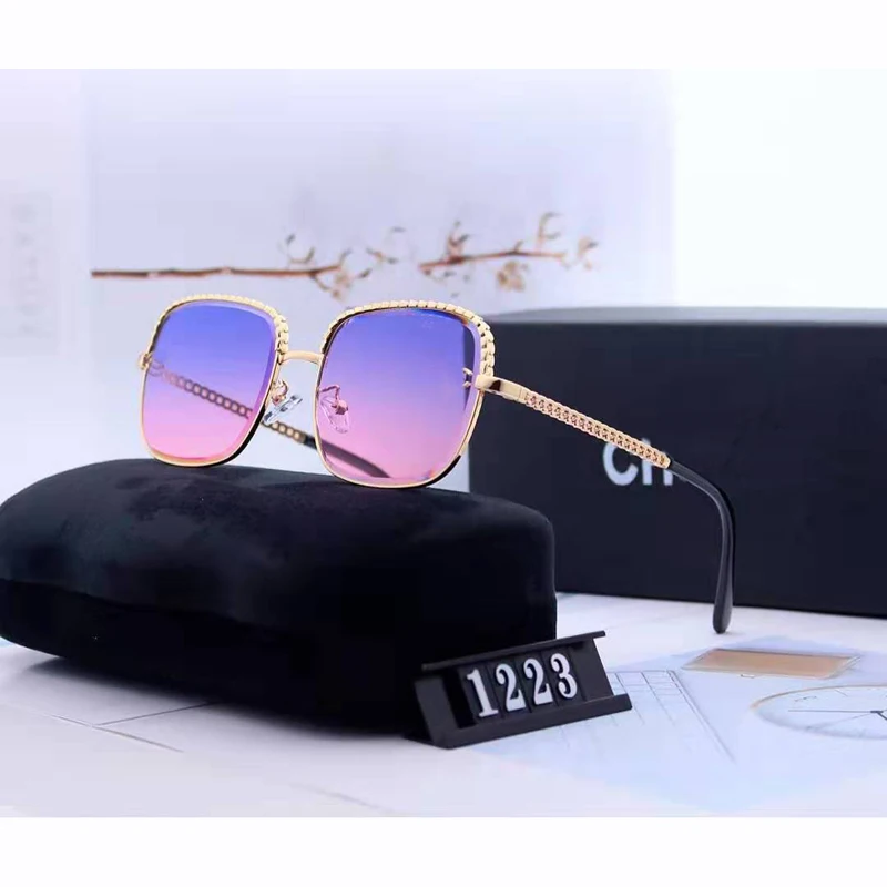 Новинка модные квадратные солнцезащитные очки для женщин роскошный бренд дизайн красочные градиентные линзы солнцезащитные женские очки оculos 6 цветов