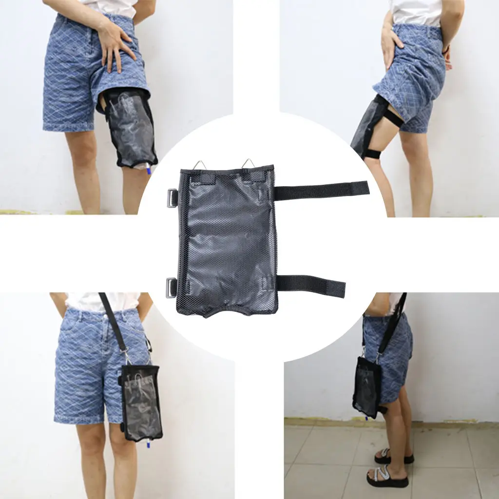 Portable Urine Collection Bags Waterproof Catheter Stabilization Device Adults Urinal for Travel Urinary Incontinence Patient 3