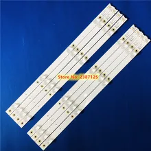 1 комплект = 8 штук TCL 49P3 D49A620U B49A81S-UD светодиодная подсветка полосы 4 лампы для L49P1-UD L49P2-UD 4C-LB4904-HR07J 49HR330M04A2 V3