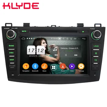 

Klyde IPS 4G WIFI Android 9 Octa Core 4GB RAM 64GB ROM DSP BT Car DVD Multimedia Player Radio Stereo For Mazda 3 Axela 2010-2013