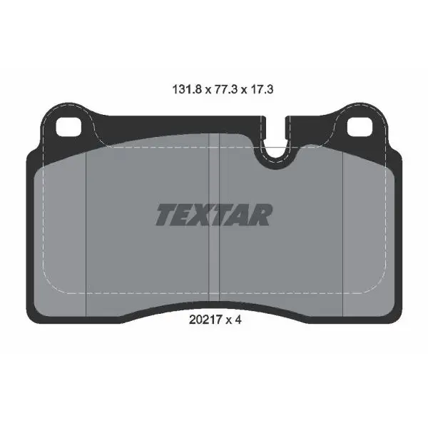 Колодки дисковые передние Land Rover Range Rover 4.2i/2.7TD/3.6T