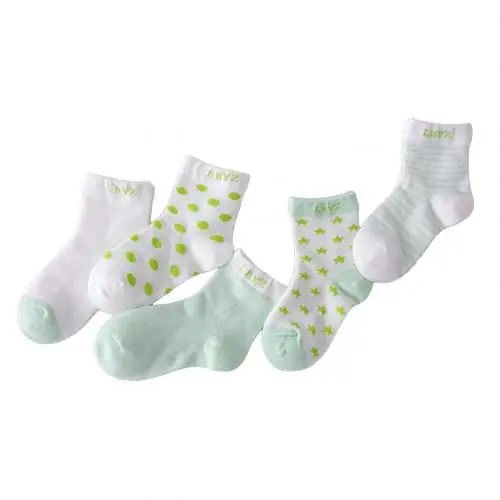 Light Green S Модные милые повседневные удобные мягкие носки до лодыжки теплый подарок для мальчиков и девочек - Цвет: Light Green S