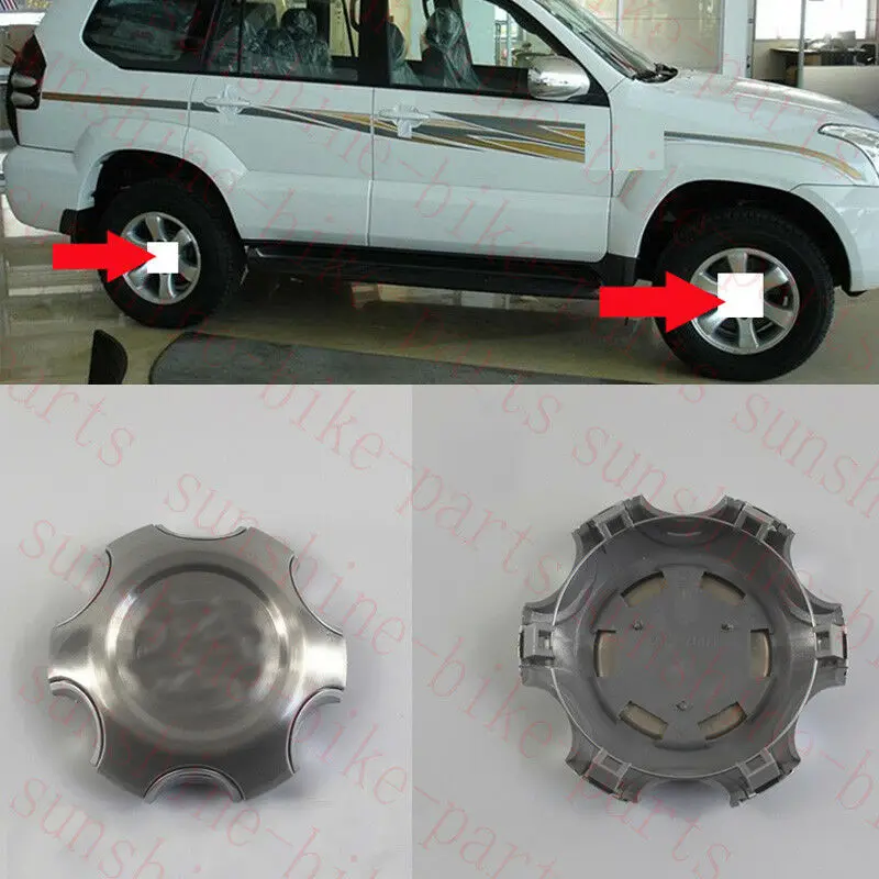 

Fit For Toyota Prado LC120 2003-2009 Car ABS Replacement Center Wheels Rim Caps 4pcs