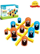 

2022 New 2 Players Tic Tac Toe Big Eat Small Game Parent-child Interactive Early Education Toys Table Party Games Toys for Kids