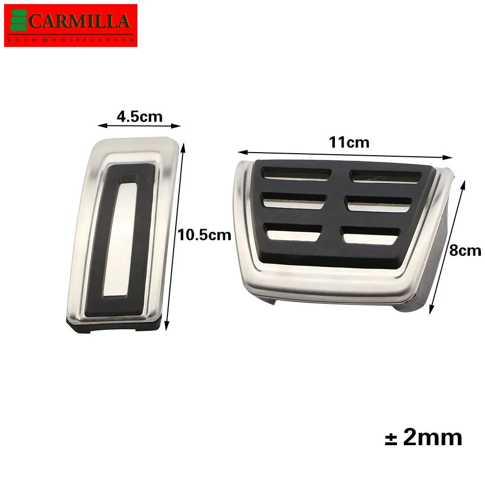 Car Pedal Cover for Skoda Superb IV Gas Pedale Covers Brake Pedals AT MT LHD Foot Rest Pads Accessories Carmilla