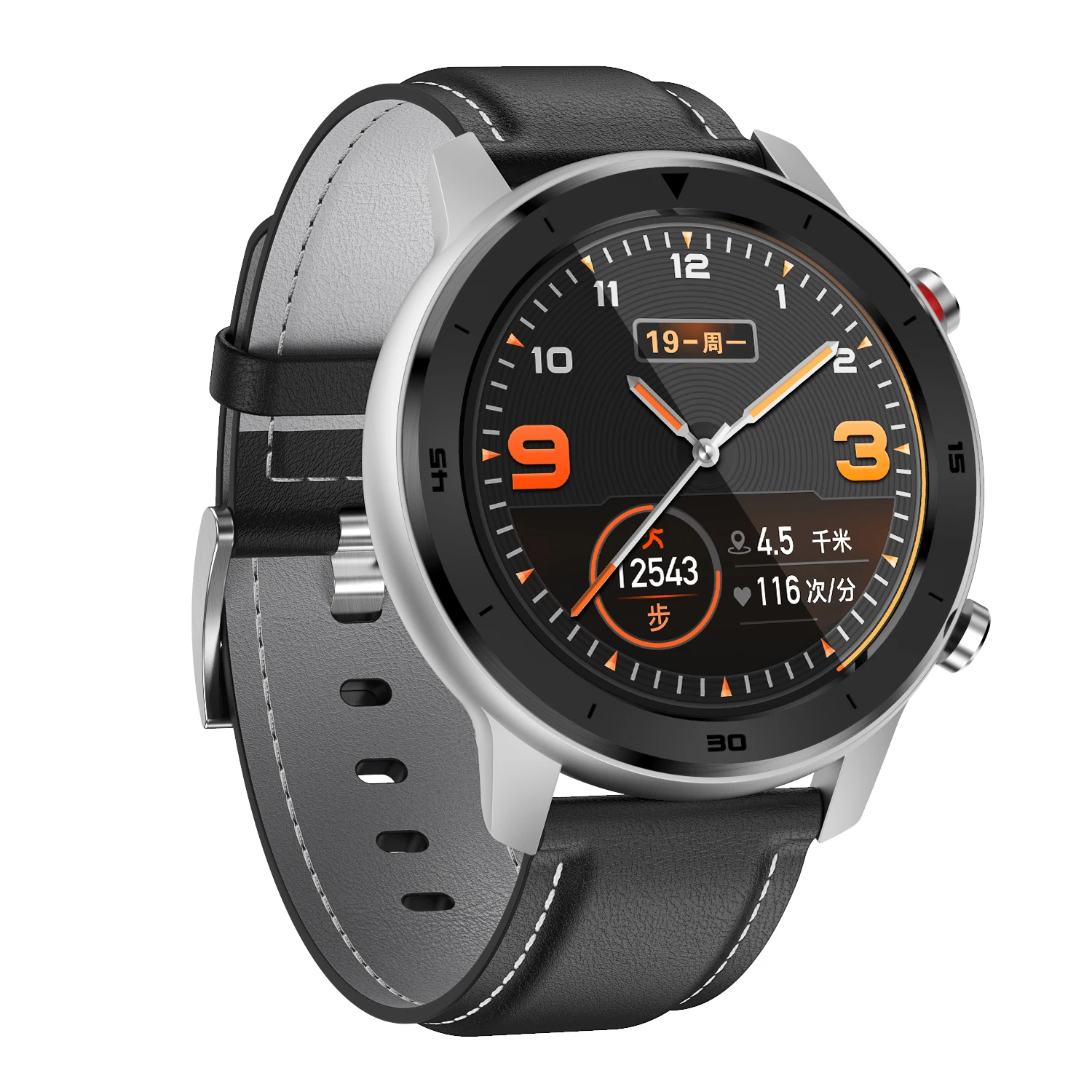 Greentiger DT78 Смарт часы мульти-watchface IP68 Водонепроницаемый кровяное давление кислородный пульсометр трекер активности VS DT98 - Цвет: silver