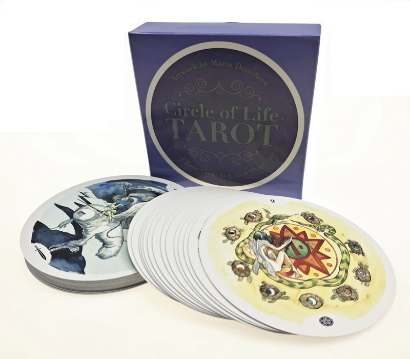 Карты Таро Circle of Life английская колода настольная карточная игра карта гадания