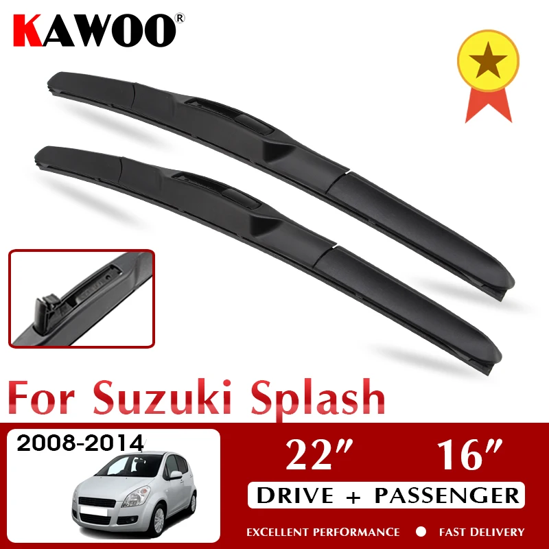 Kawoo Wiper Front Car Wiper Blade Blades For Suzuki Splash 20052015