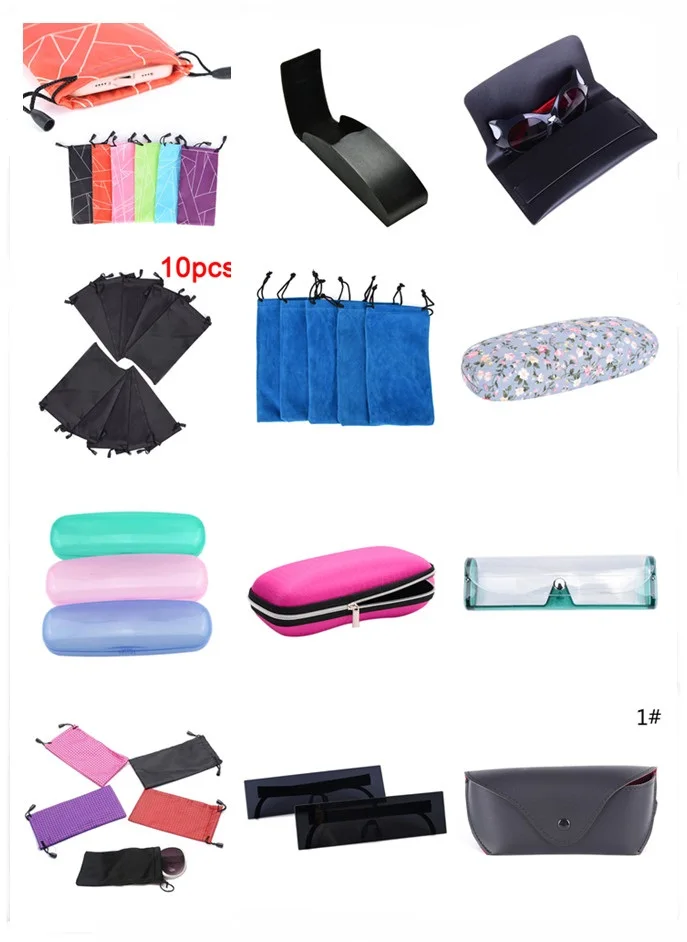 Hot Glasses Case Box Multi-Functional Glasses Dust Scratch-proof Waterproof Carry Bag Portable Eyewear Container Multistyle