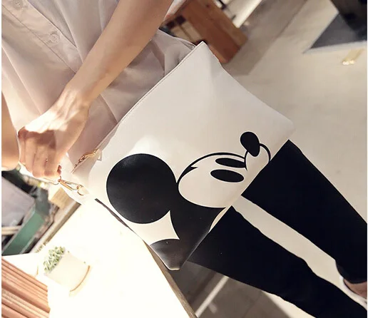 Disney женские сумки-мессенджеры Минни Сумка Микки из искусственной кожи сумки клатч Bolsa Feminina mochila Bolsas женская сумка для покупок - Цвет: style 21