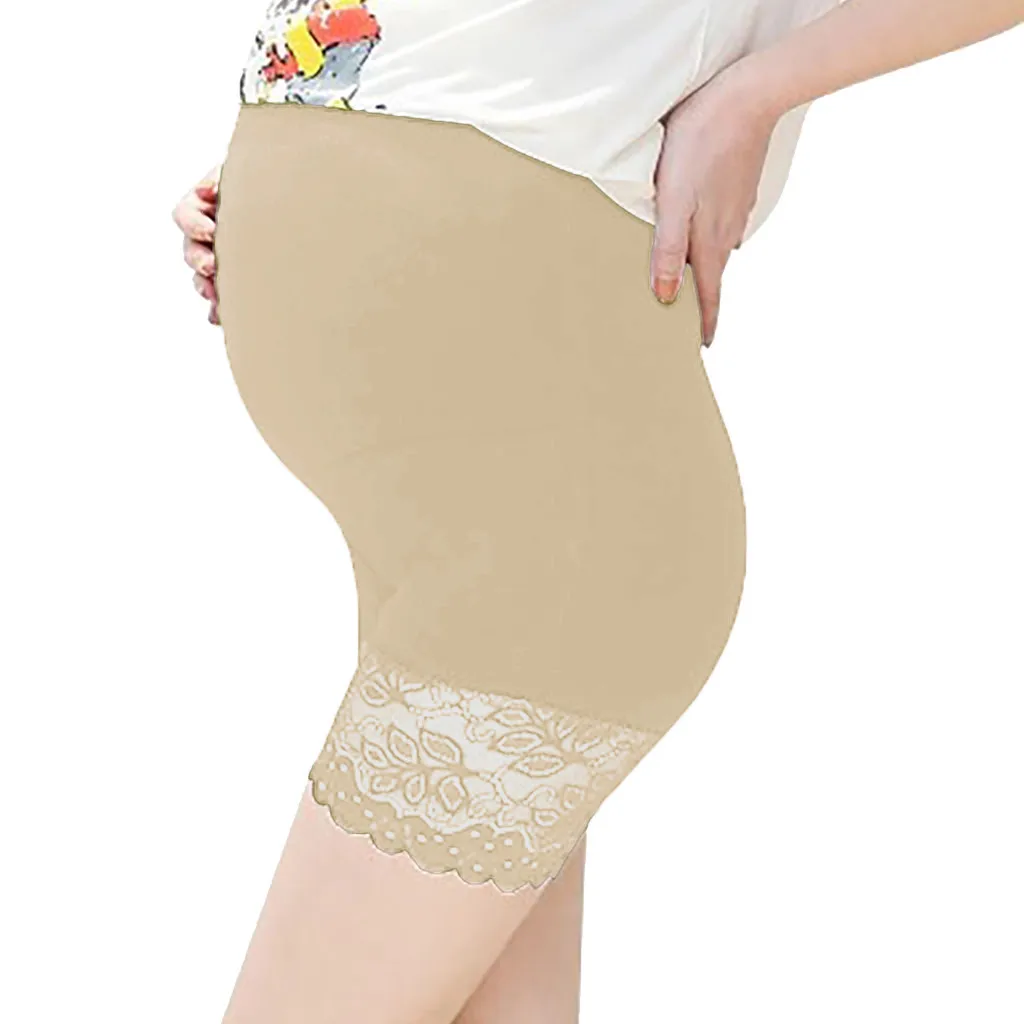 women's underpants for pregnant Maternity High Waist Flat Edge Comfy Soft Lace Adjustable Panties Underwear трусы женские