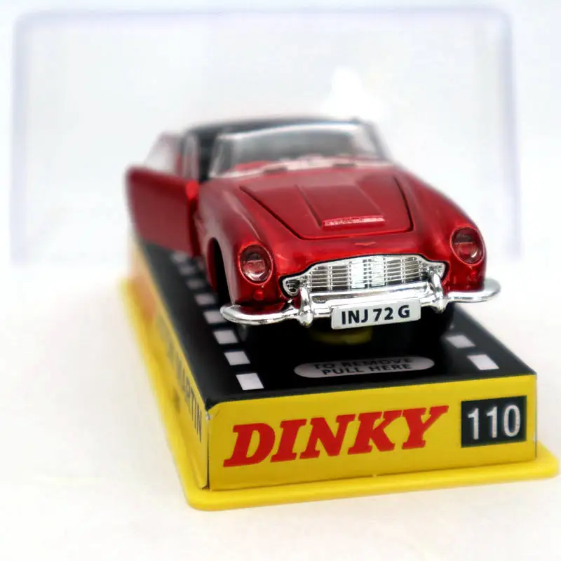 1/43 Atlas Dinky toys 110 Red Diecast Models Auto Car Gift Collection