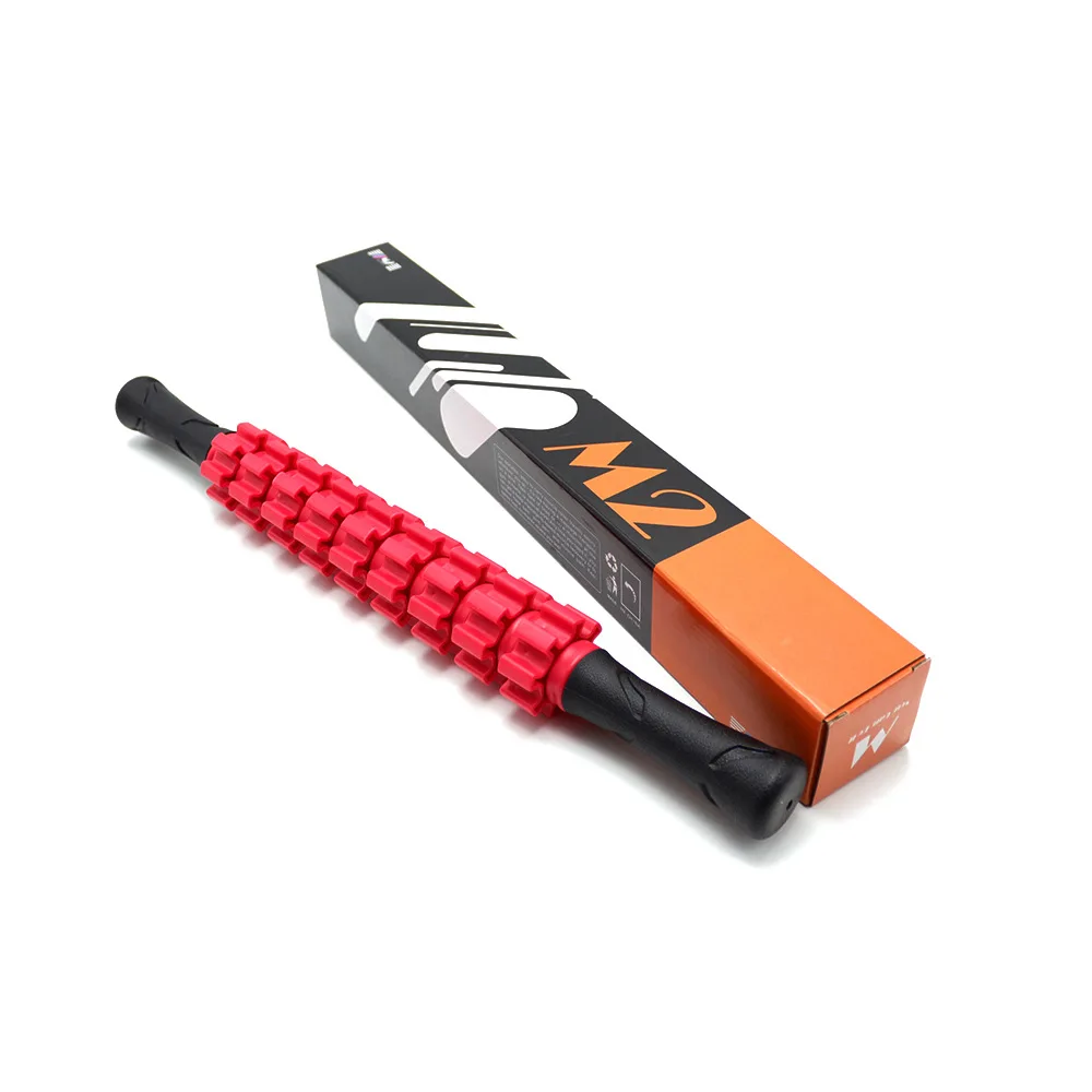 Roller stick massager facial massager muscle pain relaxation tool for neck foot back massager recovery deep relaxation massage