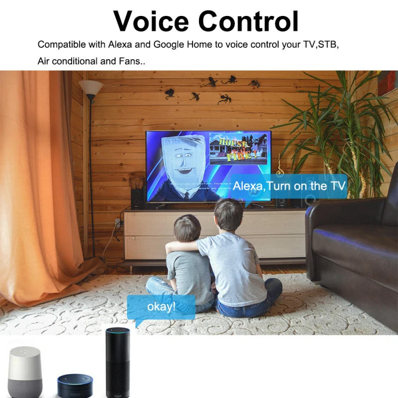 Remoto com Alexa Casa do Google App sem Fio Tuya Casa Inteligente Wifi-ir Controle Remoto Vida ar Condicionado tv 5 inteligente app sem fio ar condicionado tv