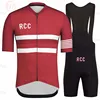Breathable Cycling Clothing for Men, Short Sleeve, Rcc Jersey Set, Custom Road Bike Training Wear, Maillot Ropa Ciclismo Hombre 4