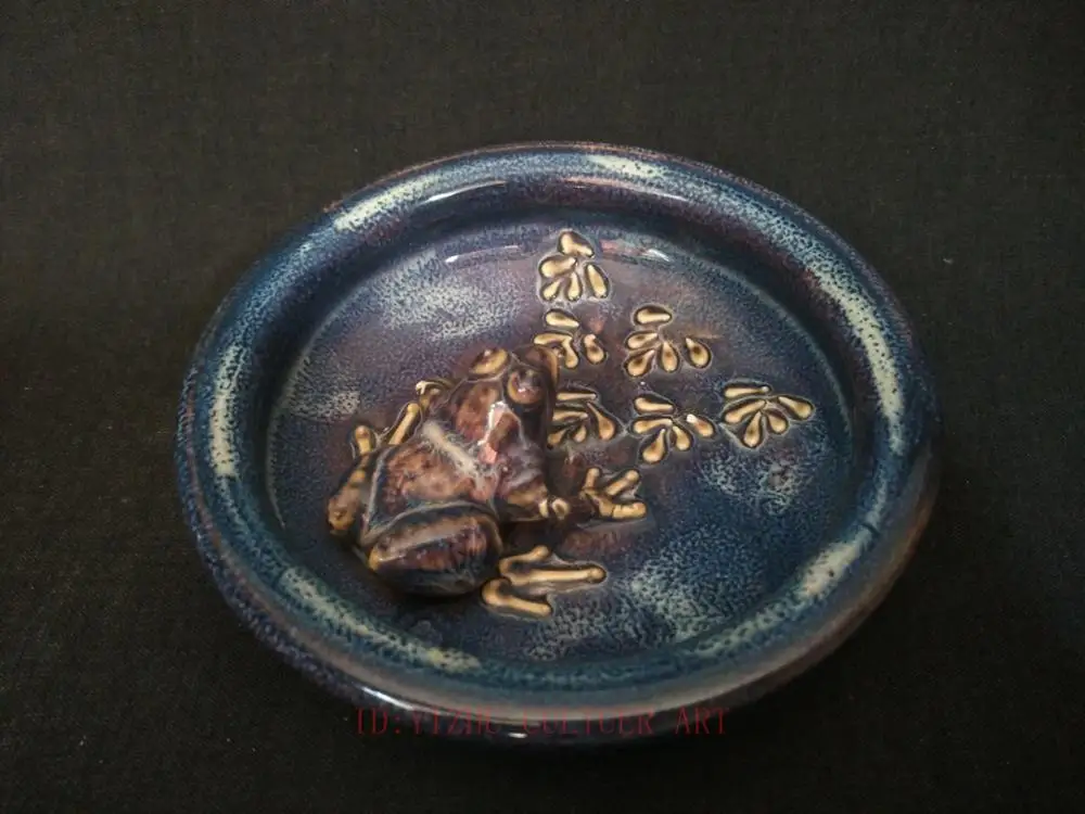 

YIZHU CULTUER художественная коллекция древний Китай Фарфоровая картина клен мальчик и старики кисти горшок