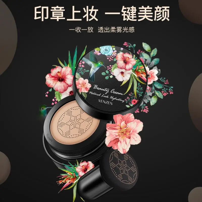 Air Cushion BB Cream Foundation Moisturizing Whitening Oil Control Brightening Concealer Makeup Korean Cosmetics