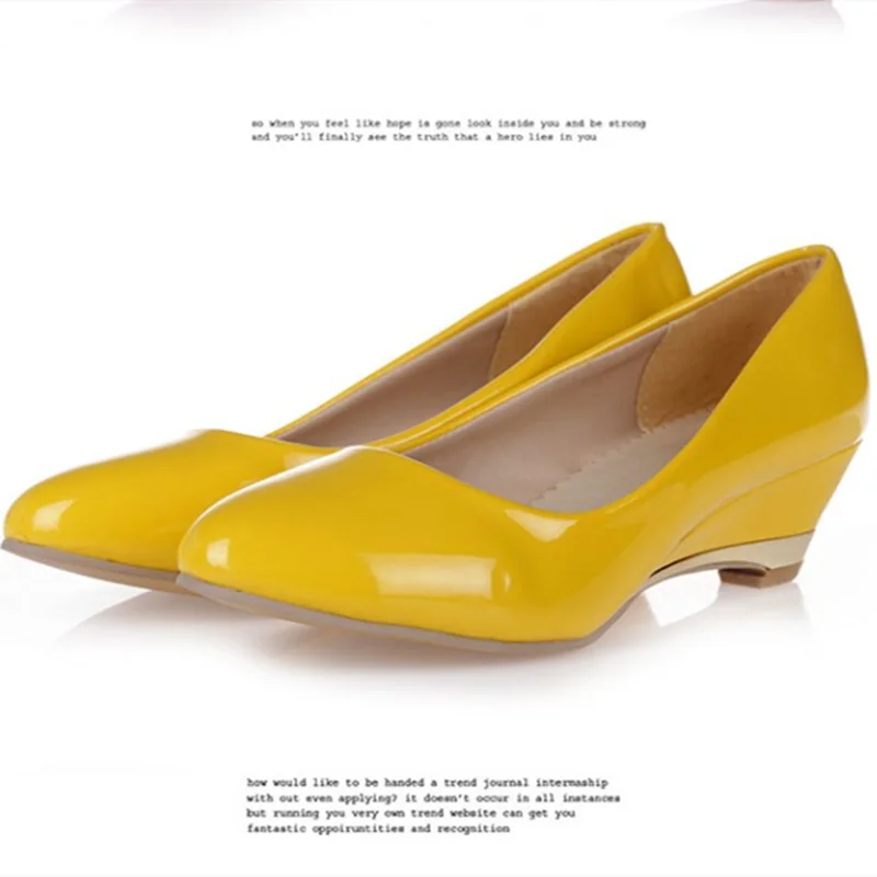 white patent leather shoes turned yellow