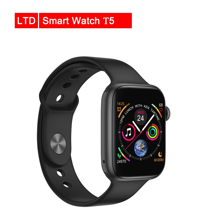 

Smart Wristband T5 Smart Watch Bracelet Sports Fitness Blood Pressure Heart Rate Call Message Reminder Android Pedometer Band