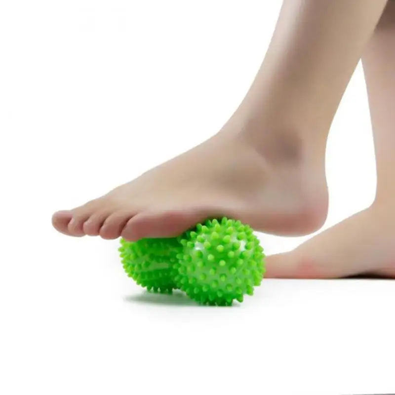 

1PC Peanut Shape Massage Yoga Fitness Ball Relieve Body Stress PVC Foot Spiky Muscle Massager Ball Foot Massager