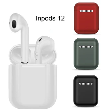 

BOHM Wireless Headset inPods 12 TWS Touch Key Bluetooth 5.0 Sport Earphone Stereo For iPhone Xiaomi Huawei Samsung Smart Phone