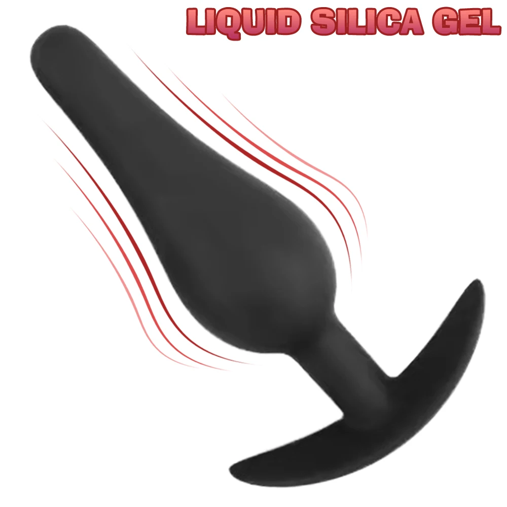 Plug anal à tirer à la main Plug anal en silicone liquide Produits pour adultes Plugs anaux Appareil de masturbation féminine Jouets sexuels érotiques pour_voghion.com
