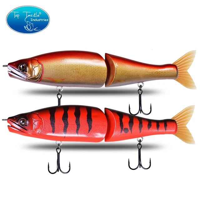 CF.LURE Swimbait Jointed Bait For Pike Big Bass Fishing Lure 220mm