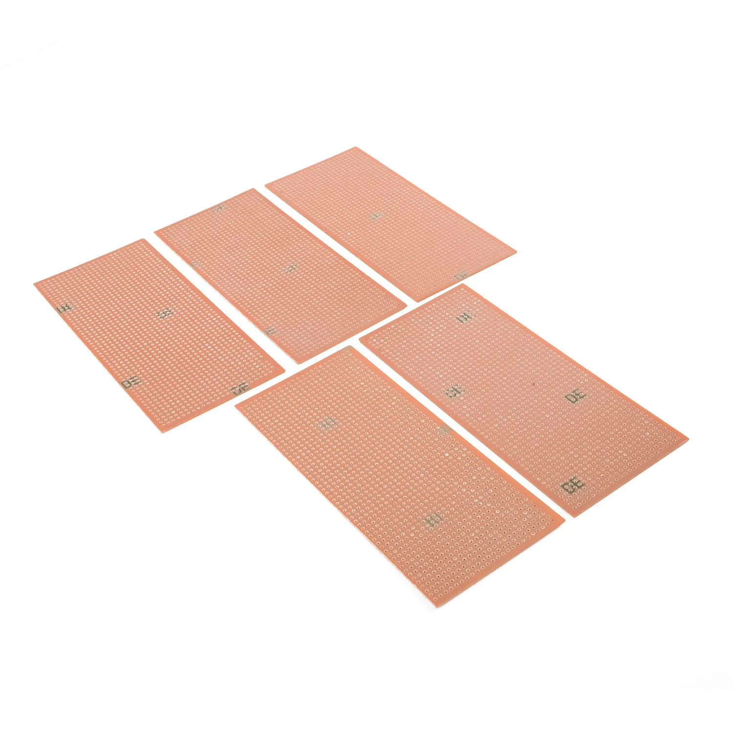 5 шт. 6,5x14,5 см Stripboard Veroboard Uncut PCB Platine односторонние печатные платы