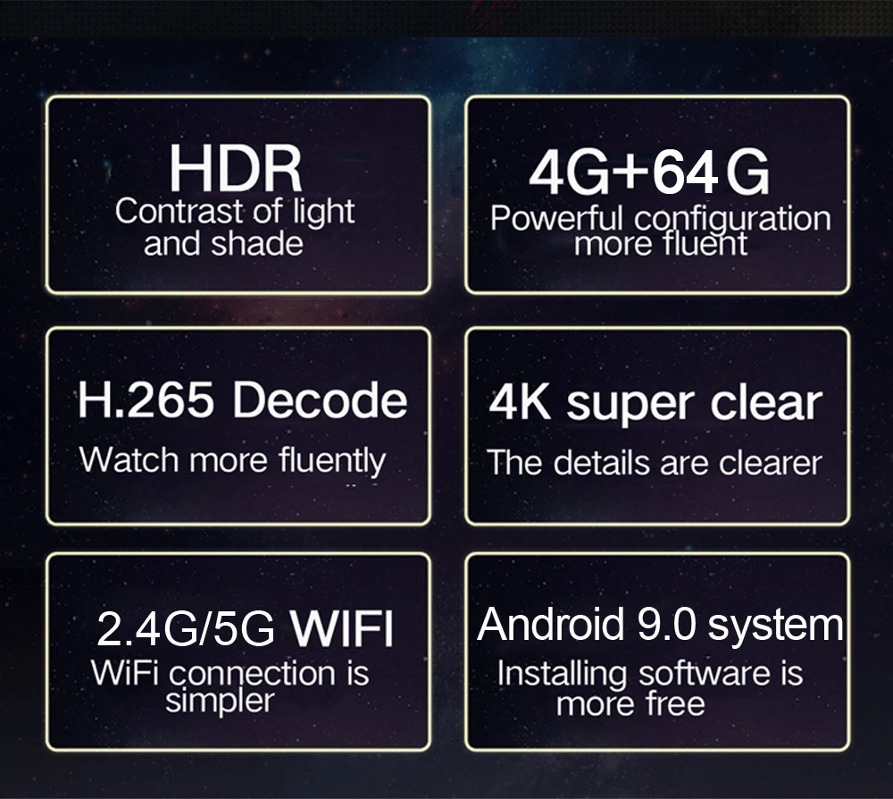 Android 9,0 H96 MAX Plus tv Box Rockchip RK3328 Android tv box 4G ram 64G H.265 4K Youtube Netflix Google Play Smart tv H96 MAX