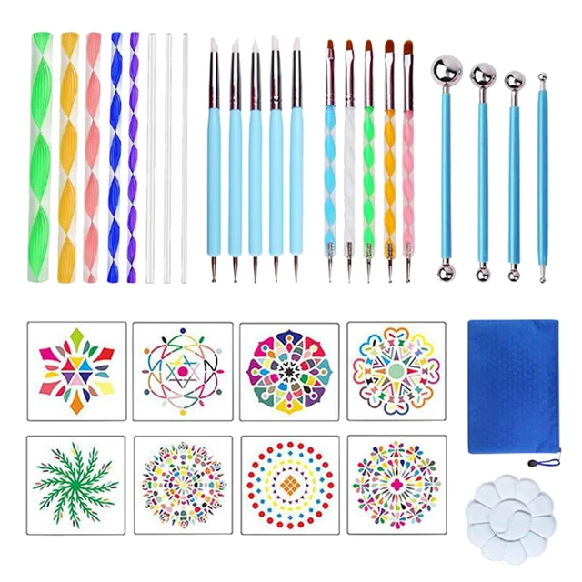 32 Pcs Mandala Rock Dotting Tools Art Painting Tools Set